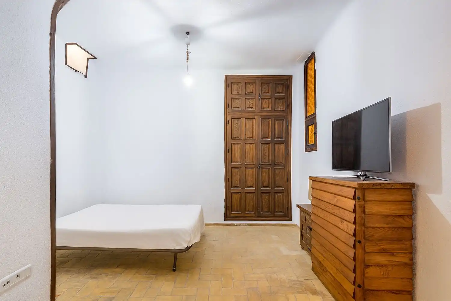 Schlafzimmer von Einfamilien-Reihenhaus zum Verkauf in Benidorm mit Klimaanlage, Terrasse und Abstellraum