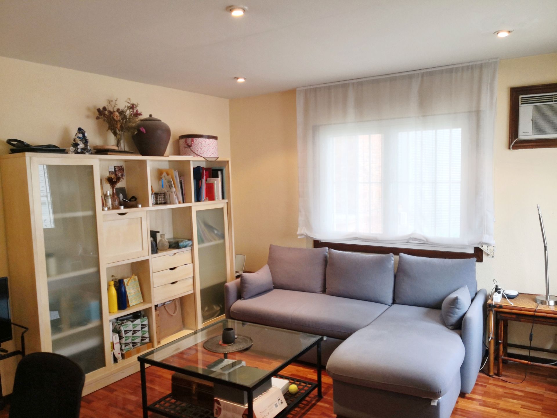 Living room of Flat for sale in  Madrid Capital  with Air Conditioner and Heating