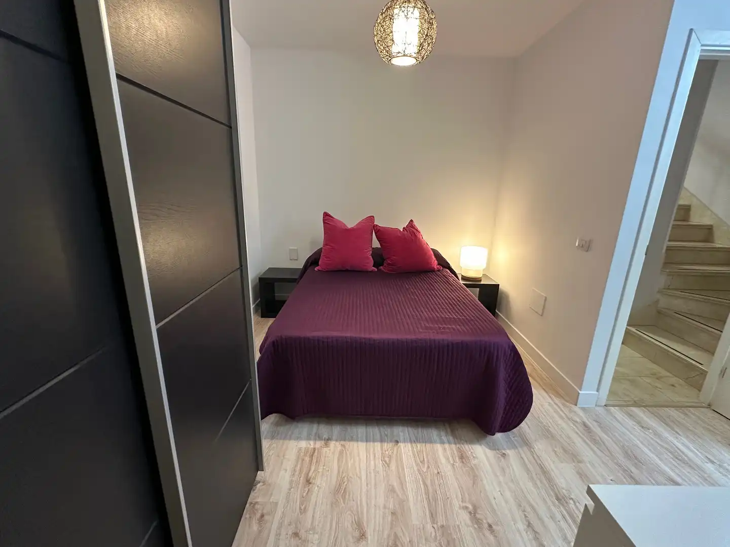 Dormitori de Casa adosada en venda en Puerto de la Cruz amb Parquet, Terrassa i Piscina