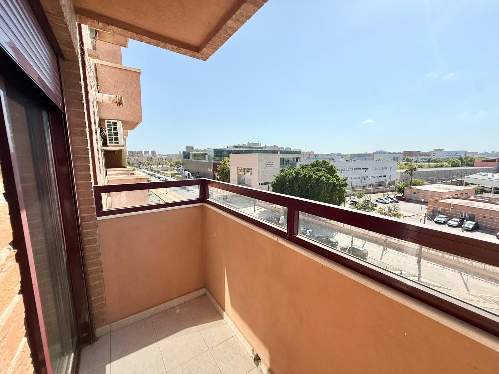 Balcony of Flat to rent in  Valencia Capital  with Air Conditioner, Heating and Terrace