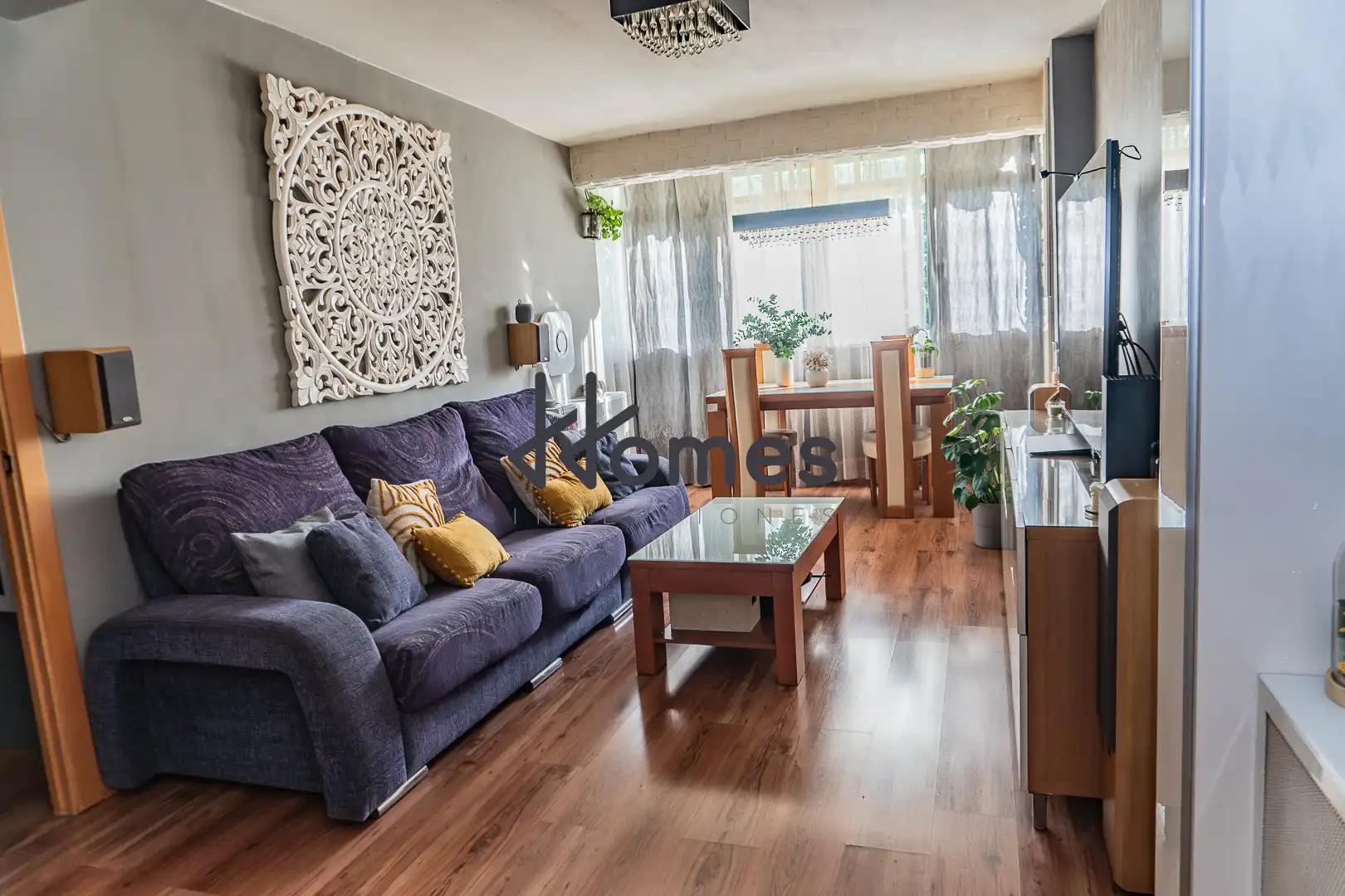 Living room of Flat for sale in Móstoles  with Heating, Storage room and Furnished