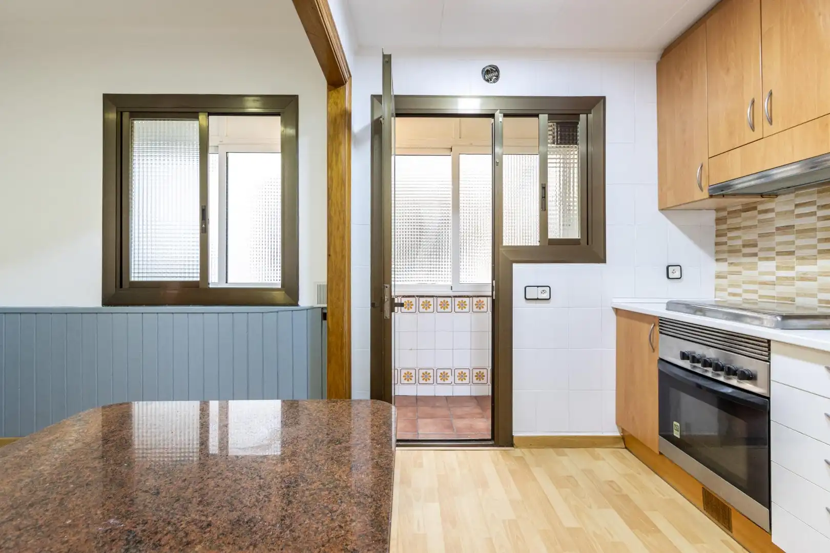 Kitchen of Flat for sale in Sabadell  with Heating and Parquet flooring