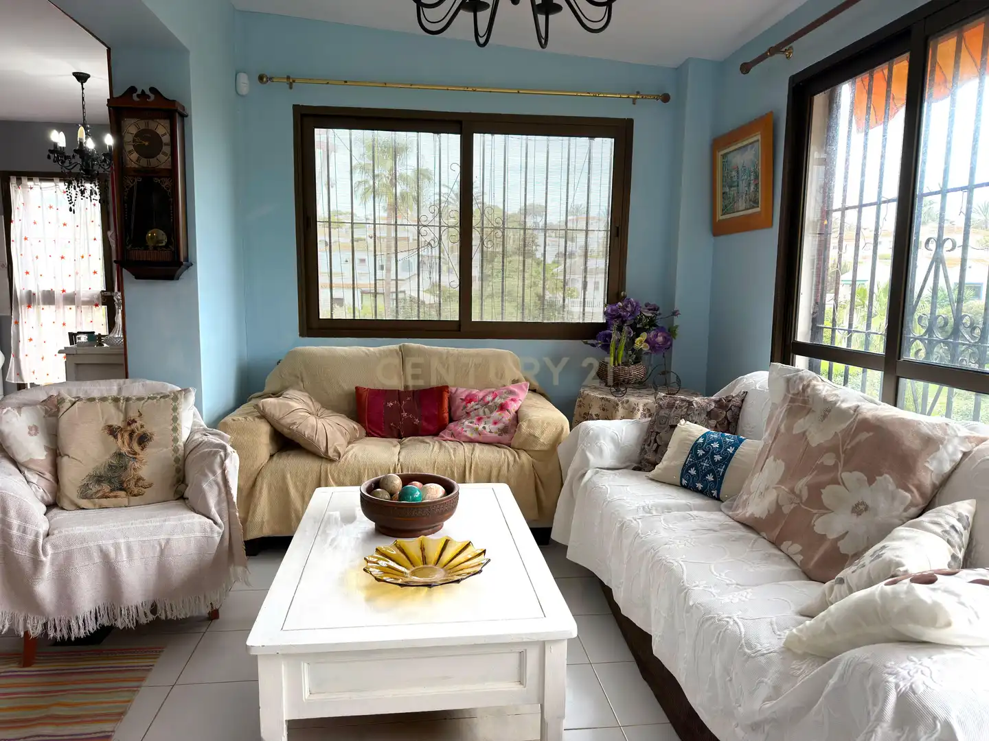 Living room of Houses for sale in Mijas  with Swimming Pool