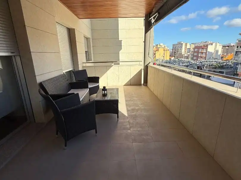 Terrasse von Wohnung zur Miete in Alcantarilla mit Klimaanlage, Abstellraum und Möbliert