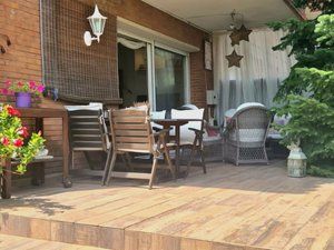 Terrassa de Planta baixa en venda en Sant Cugat del Vallès amb Aire condicionat, Calefacció i Jardí privat