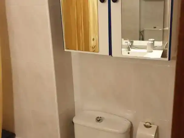 Badezimmer von Wohnung zur Miete in  Sevilla Capital mit Klimaanlage und Balkon