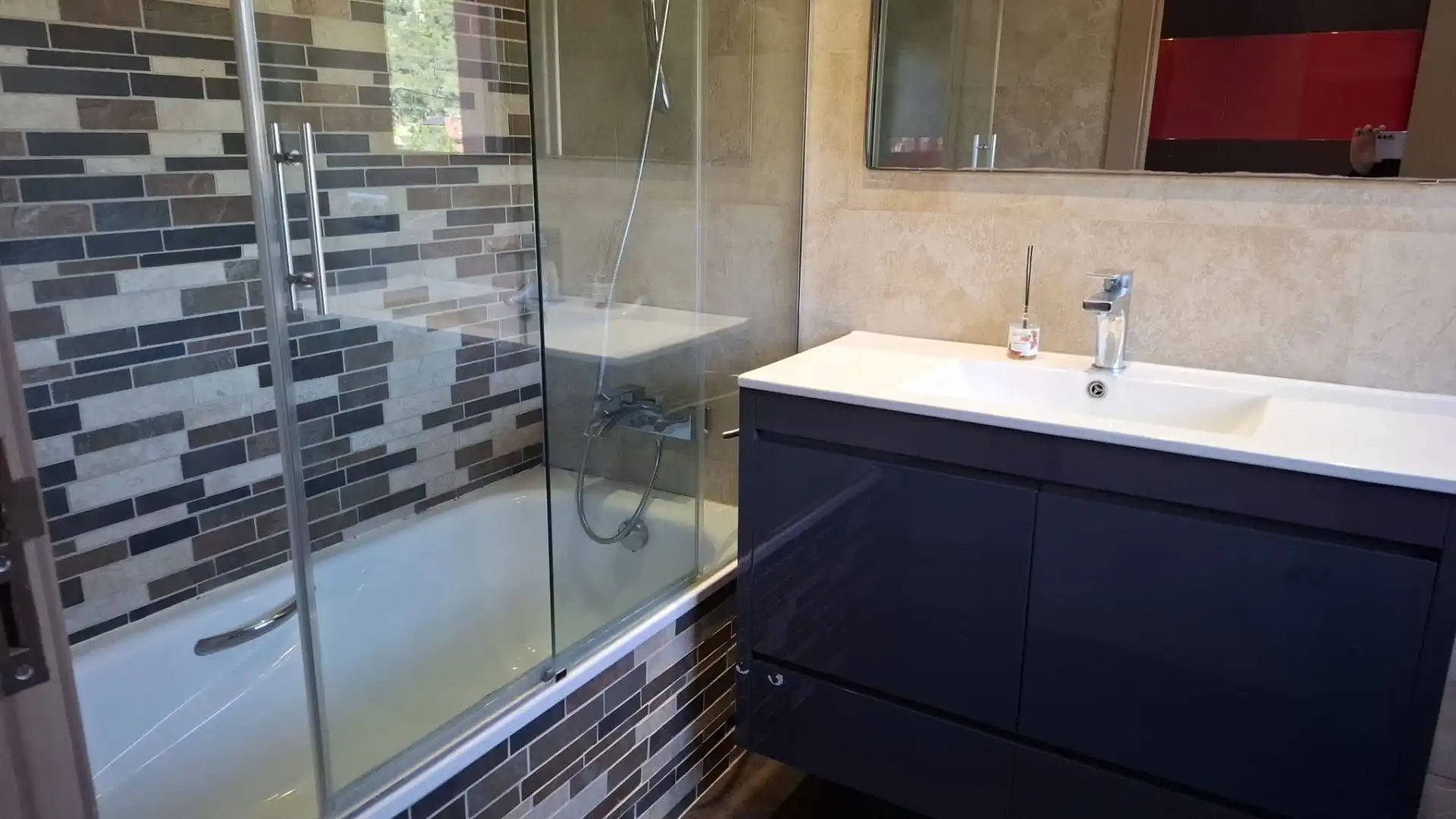 Baño de Casa o chalet en venta en Vallirana con Aire acondicionado, Calefacción y Terraza