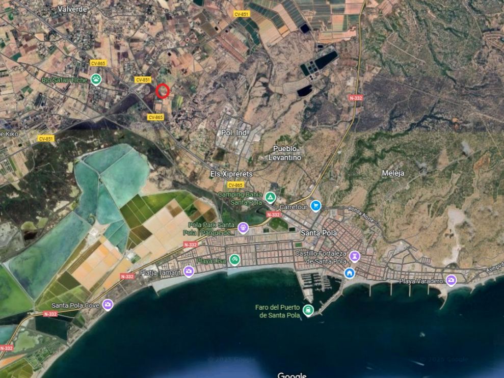 Vista exterior de Residencial en venda en Elche / Elx