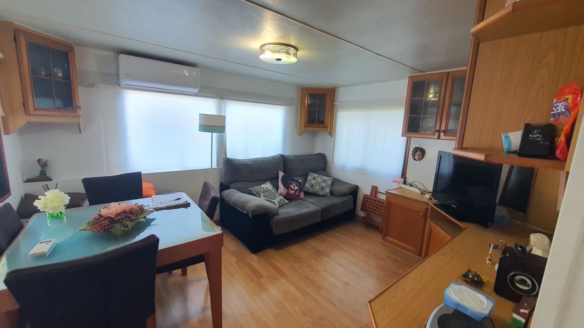 Living room of House or chalet for sale in Gualba  with Air Conditioner, Heating and Parquet flooring