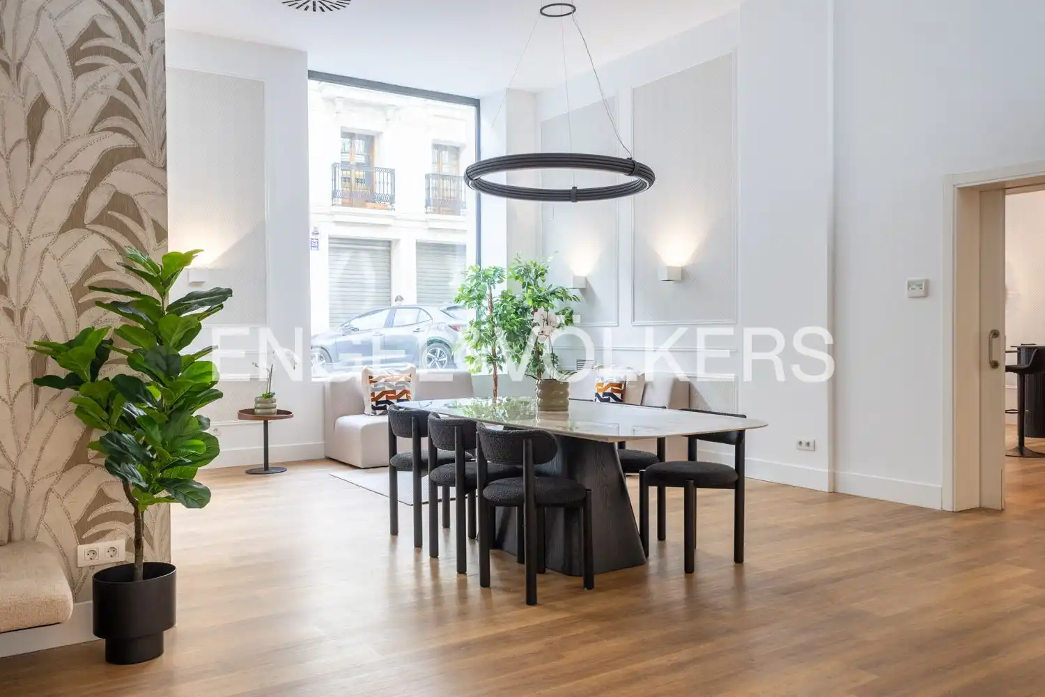 Comedor de Piso de alquiler en Valencia con Aire acondicionado, Calefacción y Jardín privado