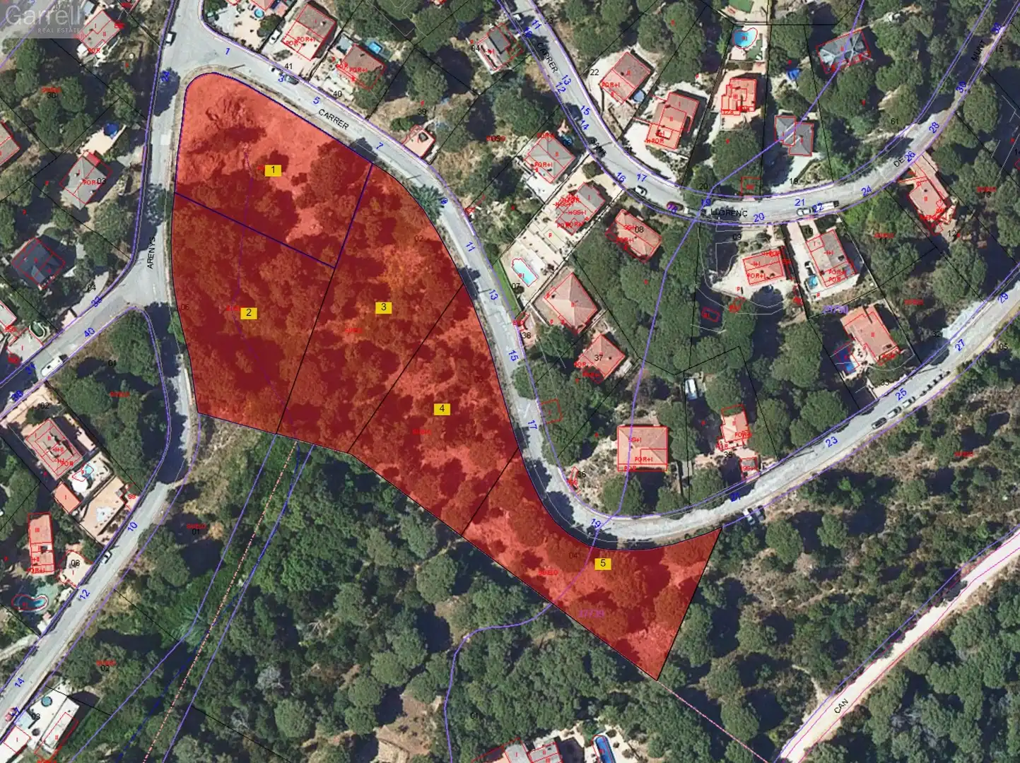 Grundstücke und Bauplätze zum Verkauf in CL BURRIAC 
 DOSRIUS (BARCELONA), imagen 2