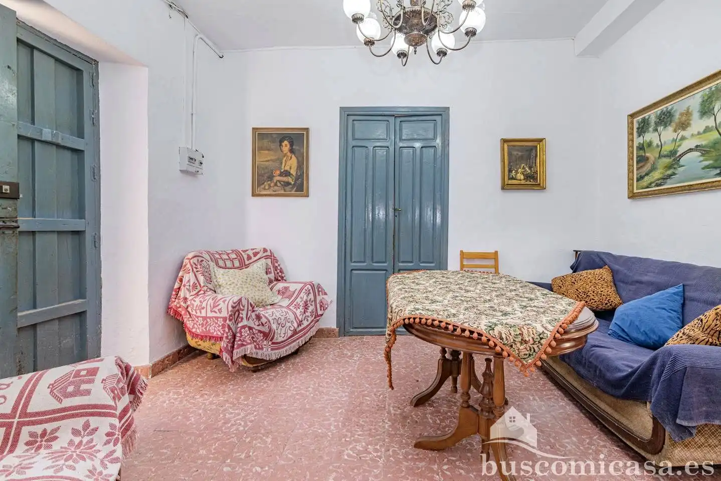 Sala de estar de Casa o chalet en venta en Molvízar con Jardín privado, Terraza y Trastero
