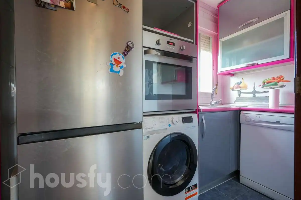 Kitchen of Flat for sale in Madrid  with Air Conditioner, Heating and Storage room