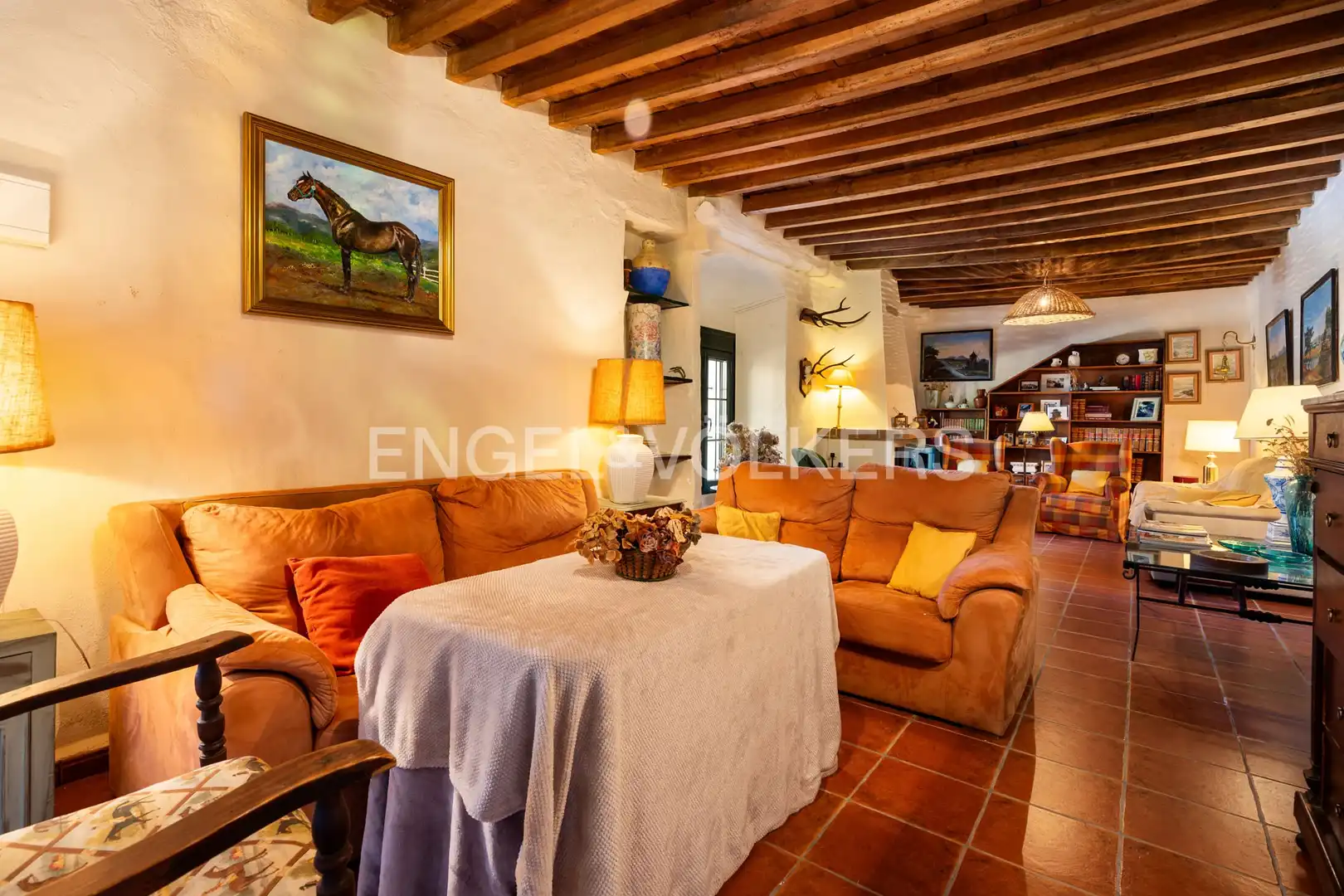 Living room of Country homes for sale in Grazalema  with Air Conditioner, Heating and Private garden