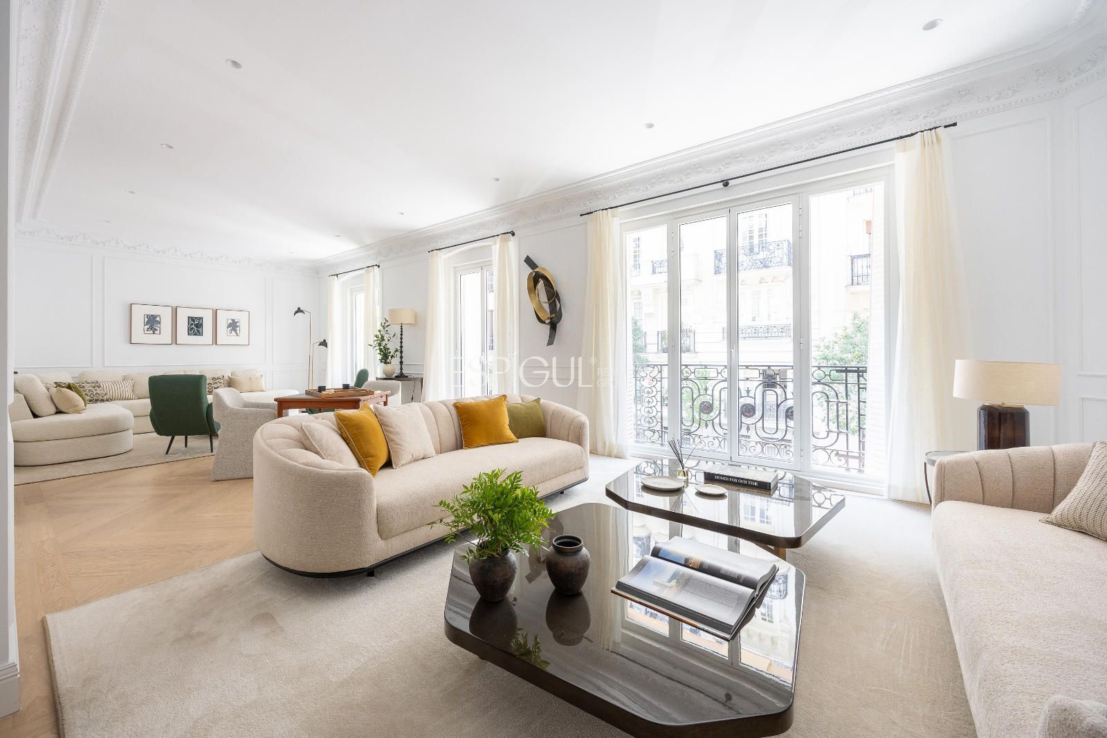 Sala de estar de Piso en venta en  Madrid Capital con Aire acondicionado, Calefacción y Terraza