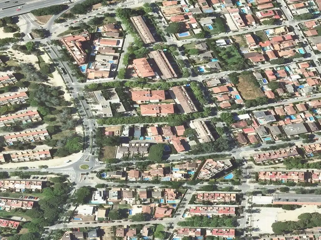 Vista exterior de Pis en venda en Castelldefels