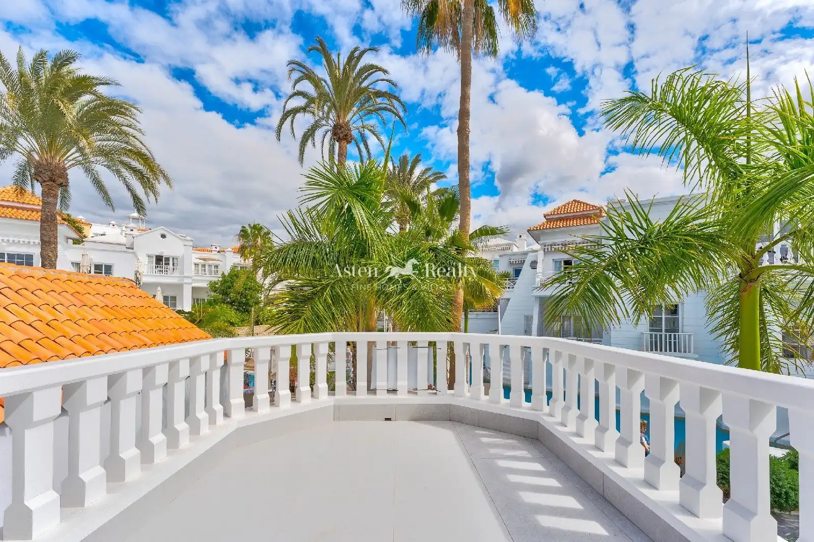 Exterior view of Detached homes for sale in Adeje  with Air Conditioner, Terrace and Swimming Pool