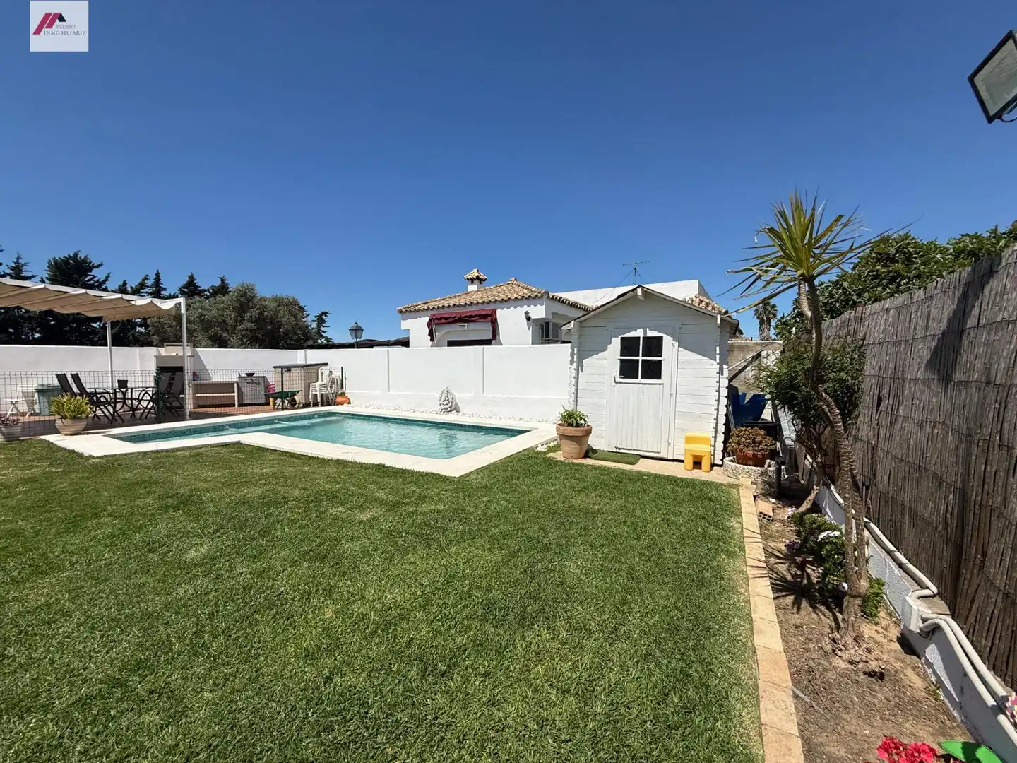 Jardí de Casa o xalet en venda en El Puerto de Santa María amb Jardí privat, Piscina i Jacuzzi