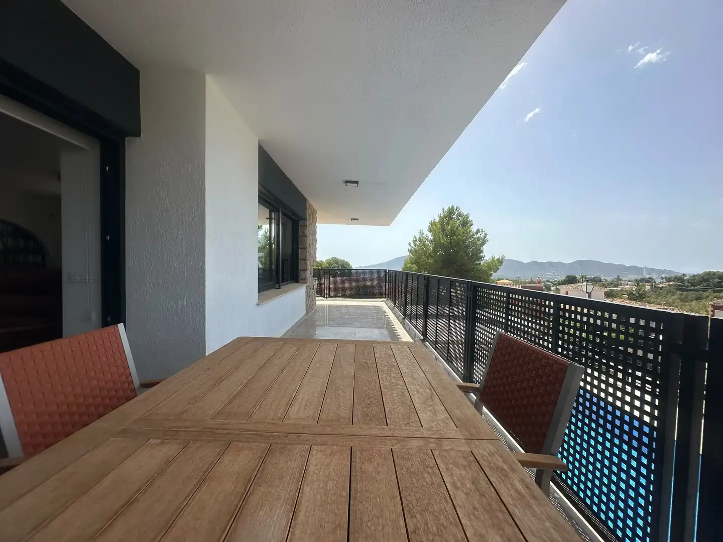 Terrassa de Casa o xalet en venda en La Nucia amb Aire condicionat, Calefacció i Jardí privat