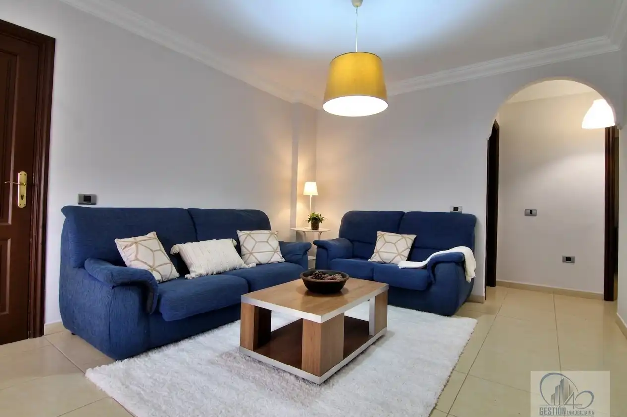 Living room of Flat for sale in San Cristóbal de la Laguna  with Terrace, Storage room and Furnished