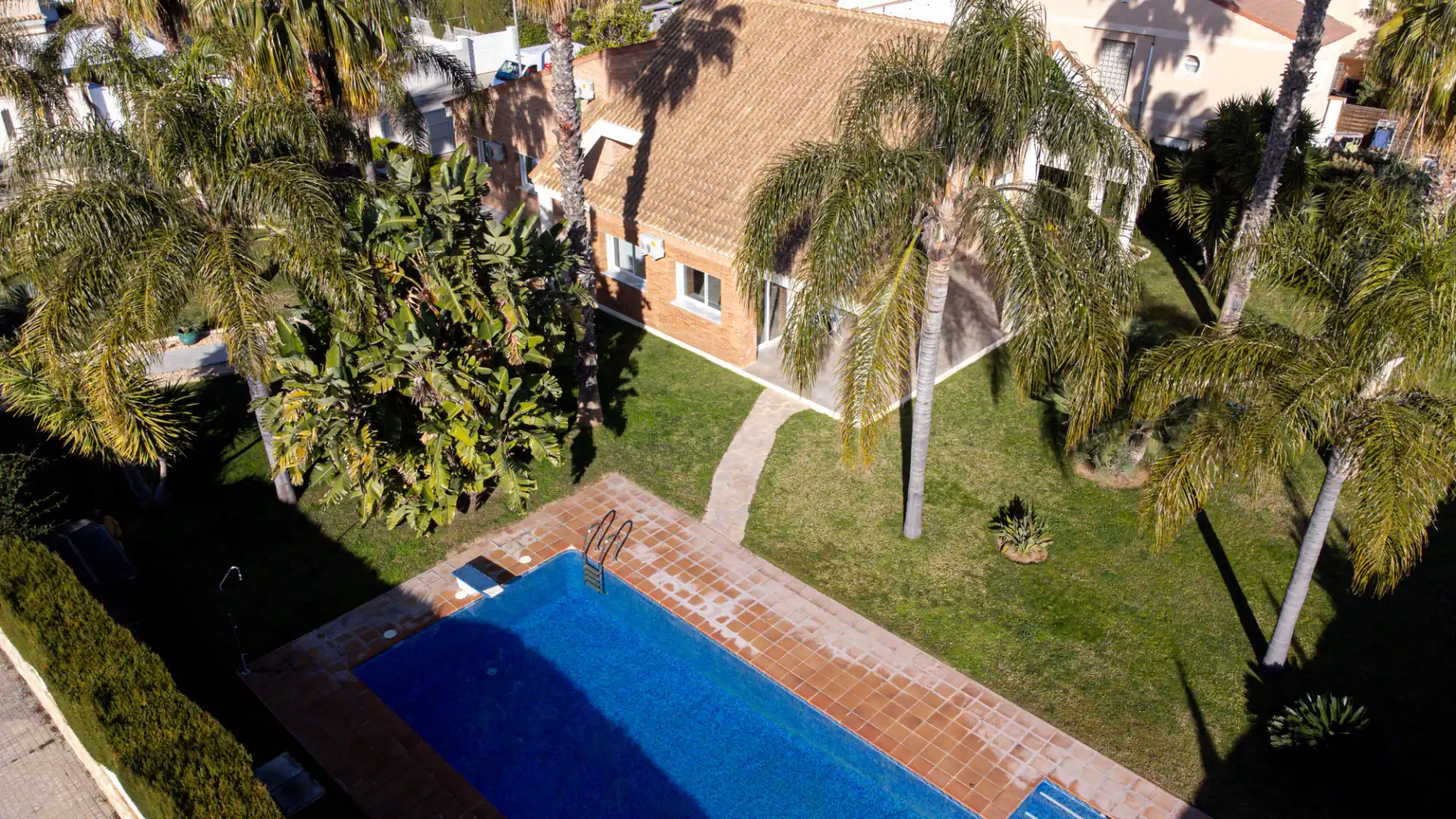 Swimming pool of Houses for sale in San Antonio de Benagéber  with Heating, Private garden and Swimming Pool