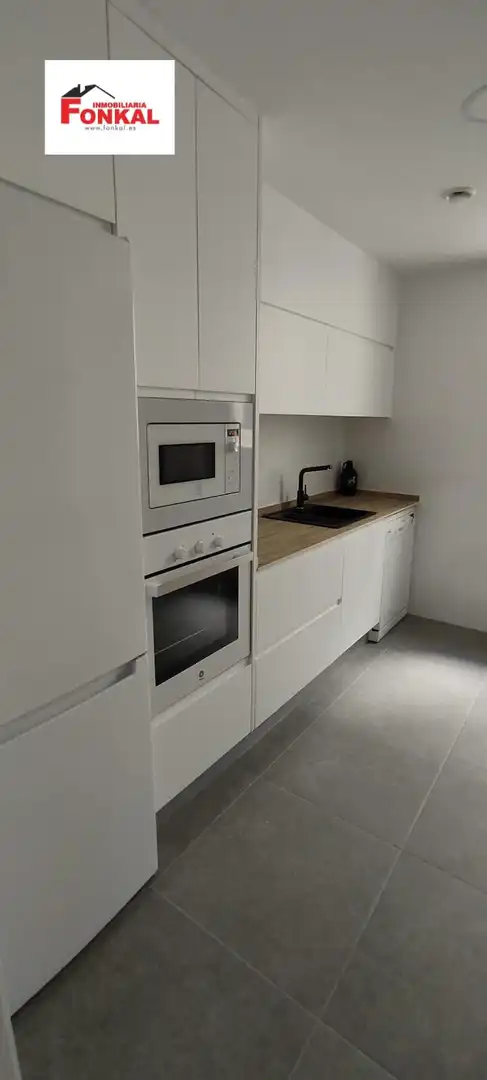 Kitchen of Flat for sale in Jerez de la Frontera  with Air Conditioner, Terrace and Furnished