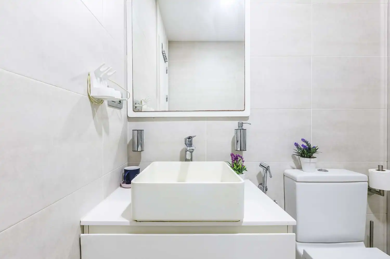 Baño de Apartamento de alquiler en Vélez-Málaga con Terraza