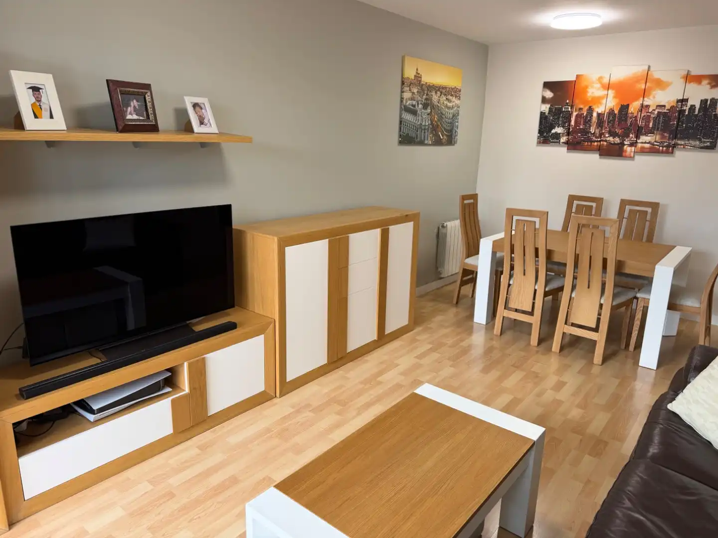 Living room of Flat for sale in Pinto  with Air Conditioner, Terrace and Swimming Pool