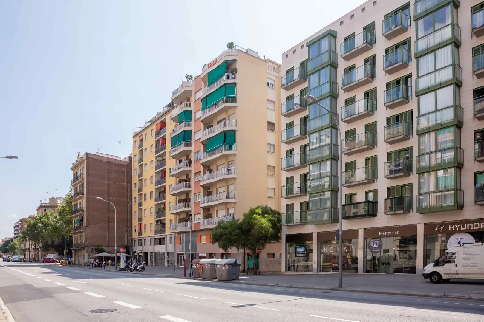 Vista exterior de Garatge de lloguer en Barcelona