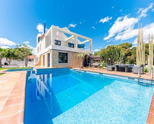Exterior view of House or chalet for sale in Alicante / Alacant  with Heating, Private garden and Terrace
