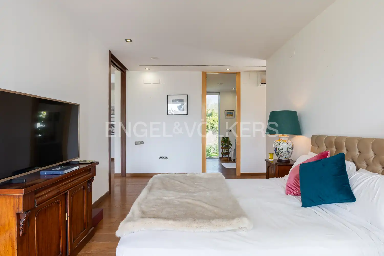 Bedroom of Houses for rent in Olocau  with Air Conditioner, Heating and Private garden