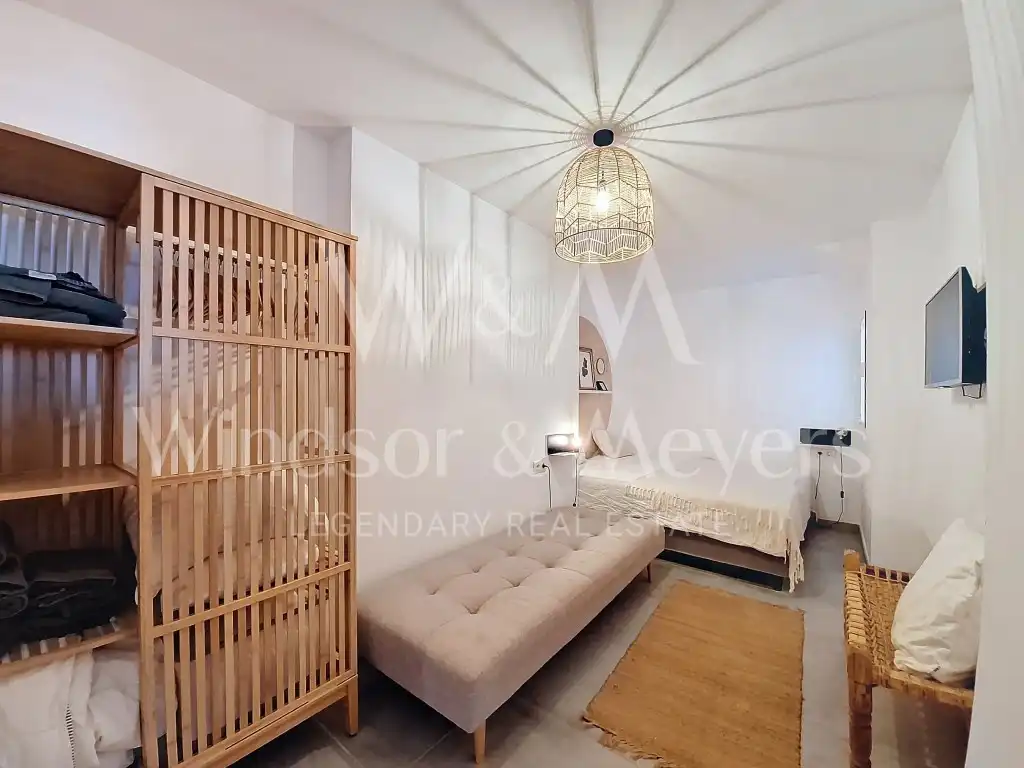 Dormitori de Apartament en venda en Sant Josep de sa Talaia amb Aire condicionat, Piscina i Moblat