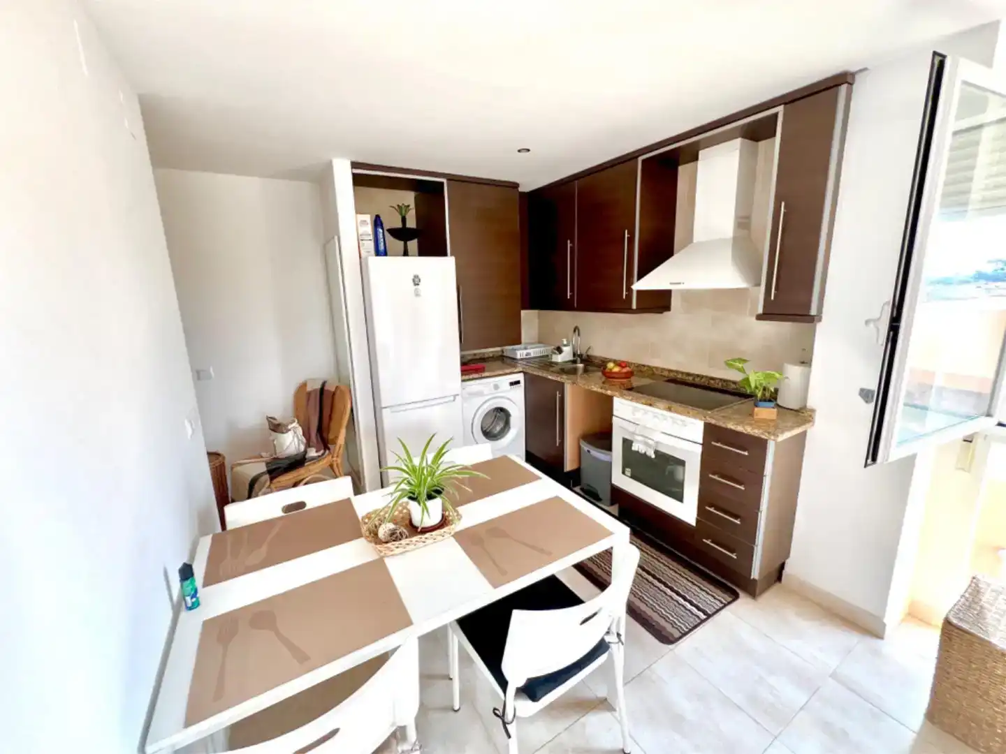 Küche von Wohnung zur Miete in Nules mit Schwimmbad und Balkon