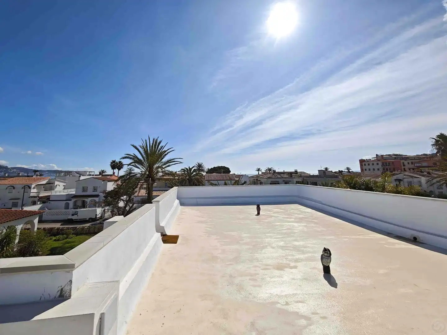 Außenansicht von Maisonette zum Verkauf in Empuriabrava mit Klimaanlage, Heizung und Terrasse