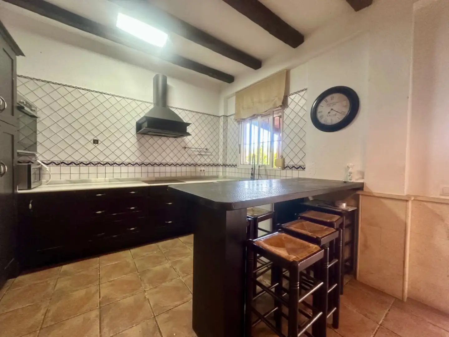 Cocina de Finca rústica en venta en Callosa d'en Sarrià con Jardín privado, Terraza y Trastero