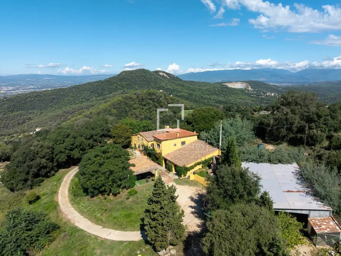 Vista exterior de Finca rústica en venta en Vilassar de Dalt con Jardín privado