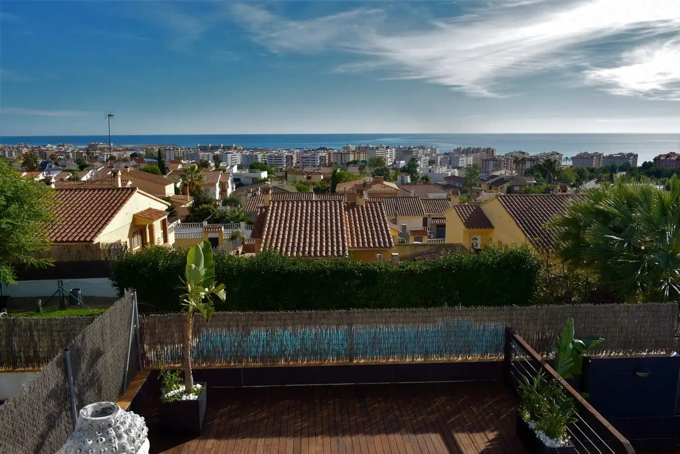 Terrassa de Casa adosada en venda en Calafell amb Calefacció, Jardí privat i Terrassa