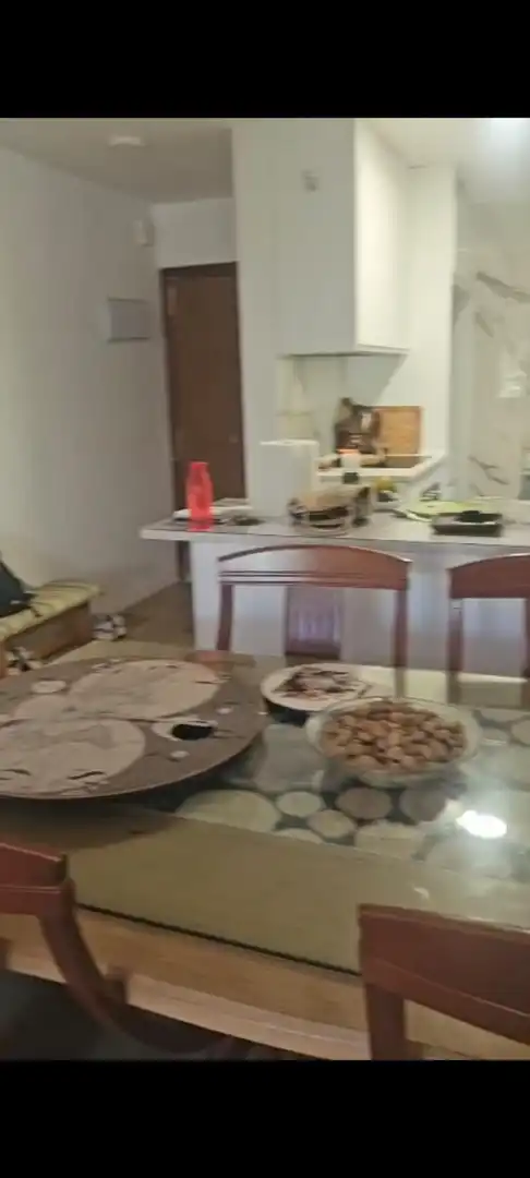 Cuina de Apartament per a compartir en Collado Villalba amb Moblat, Microones i Balcó