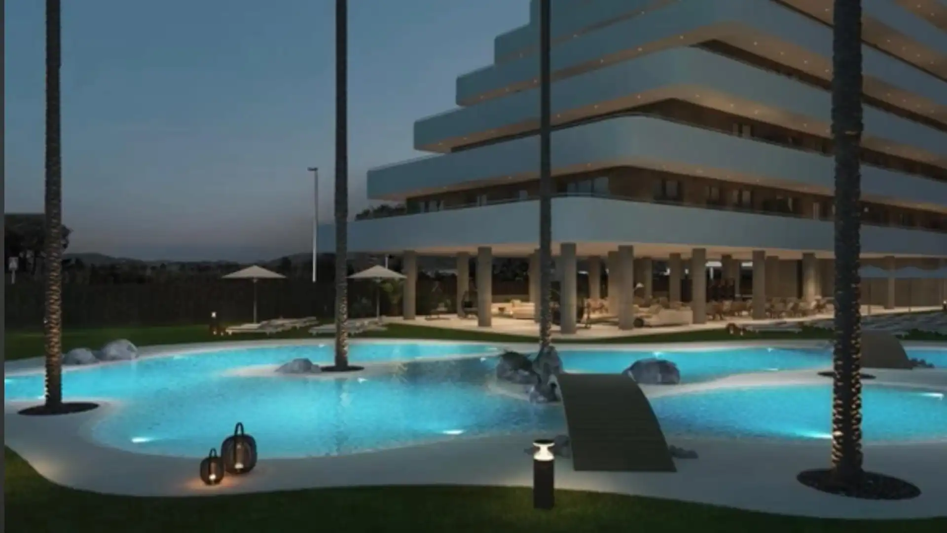 Piscina de Apartamento en venta en Moncofa con Aire acondicionado, Calefacción y Jardín privado