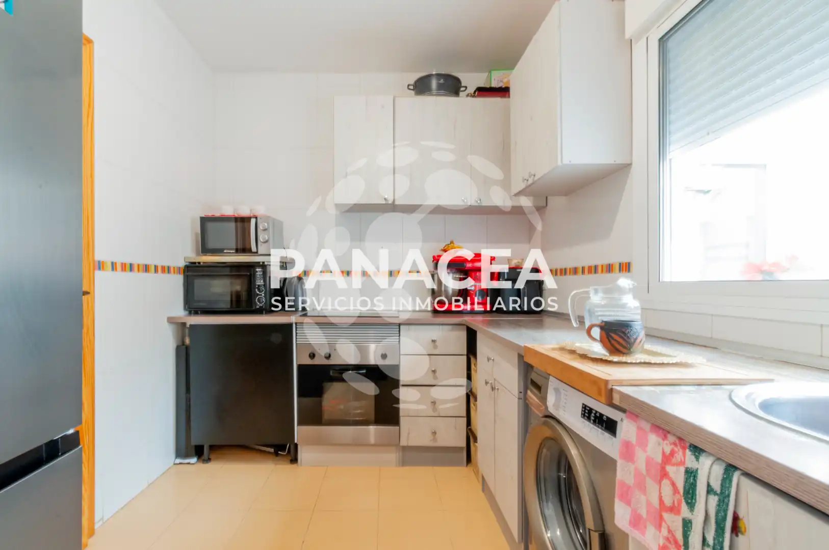 Cocina de Piso en venta en Roquetas de Mar con Amueblado, Horno y Lavadora