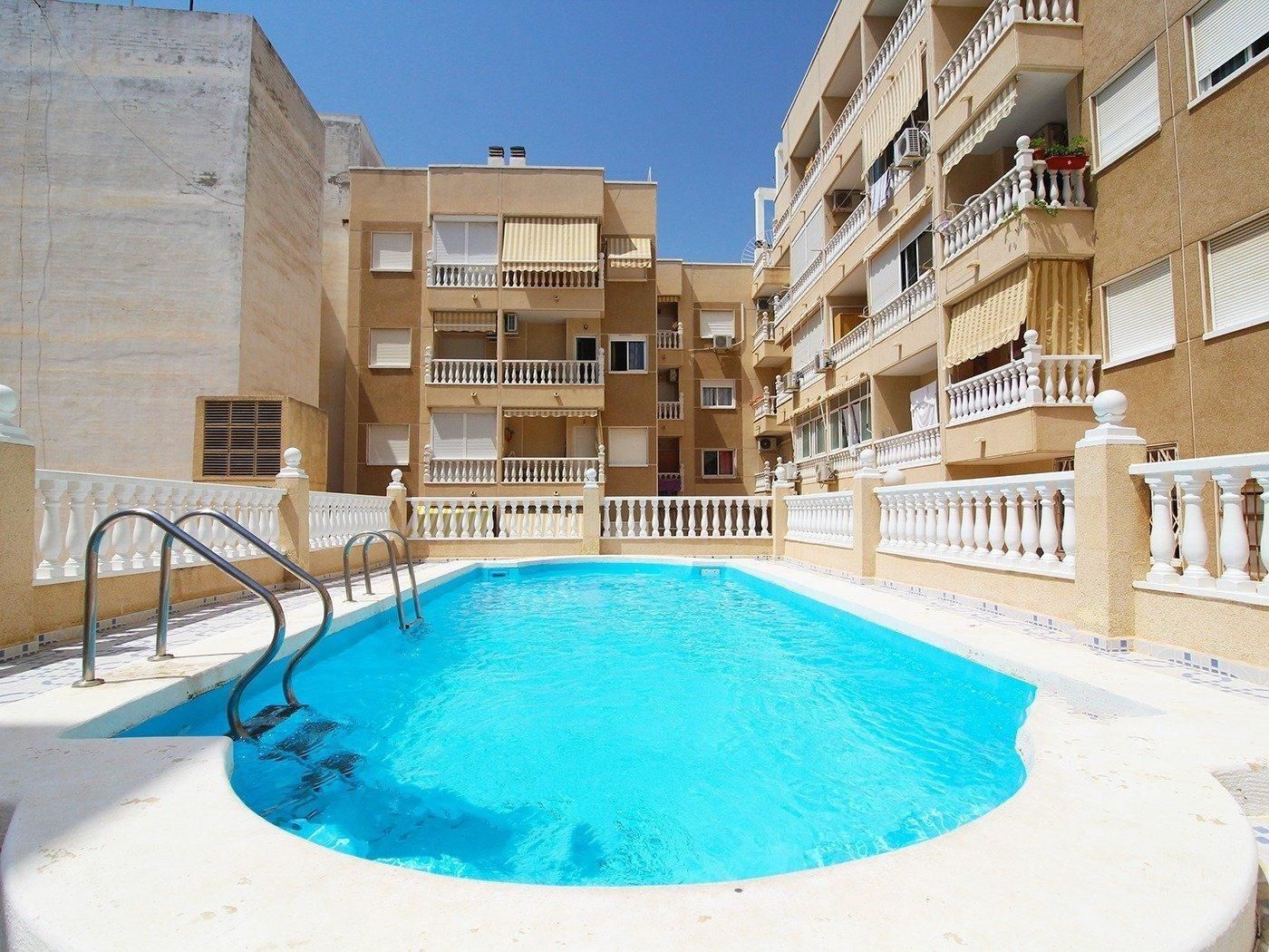 Swimming pool of Apartment for sale in Torrevieja  with Terrace, Swimming Pool and Furnished