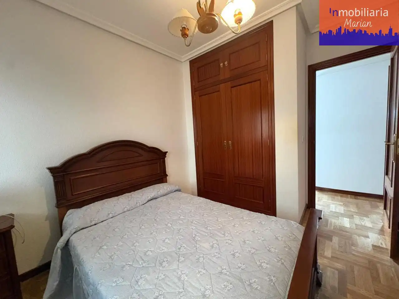Schlafzimmer von Wohnung zum Verkauf in Aranda de Duero mit Heizung, Terrasse und Möbliert