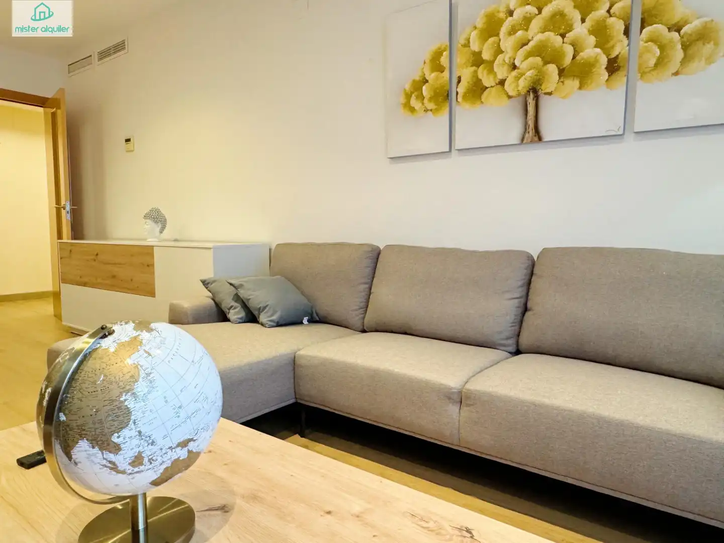 Living room of Apartments for rent in San Vicente del Raspeig / Sant Vicent del Raspeig  with Air Conditioner, Private garden and Terrace