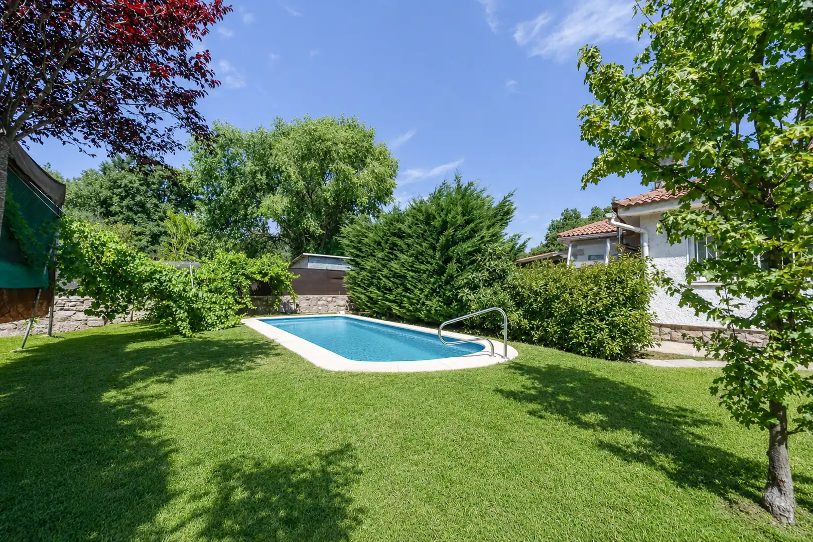 Piscina de Casa o xalet en venda en El Escorial amb Jardí privat, Terrassa i Piscina