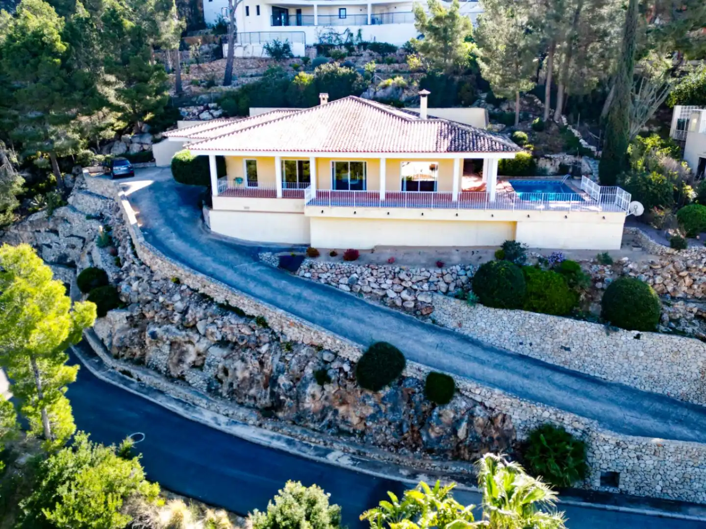 Xalet amb piscina en venda a Altea la Vella, imagen 2