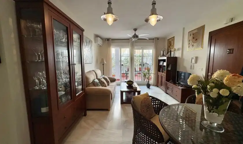Living room of Flat for sale in Carboneras  with Air Conditioner, Terrace and Storage room