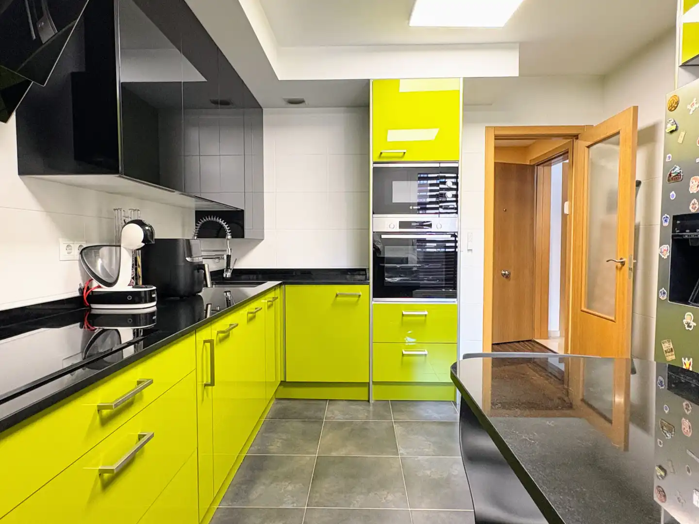 Kitchen of Flat for sale in Cistérniga  with Heating, Private garden and Storage room