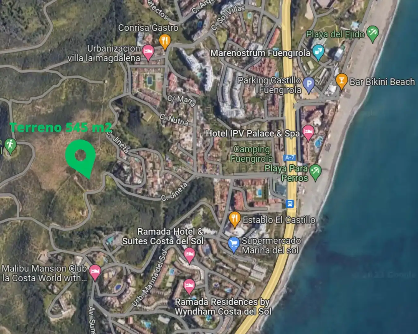 Land for sale in Calle Jineta, 33, 29649 Mijas, Spain, -1, El Faro de Calaburra - Chaparral