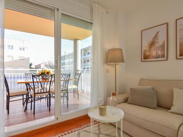 Apartament amb piscina de lloguer a Playas de Puçol