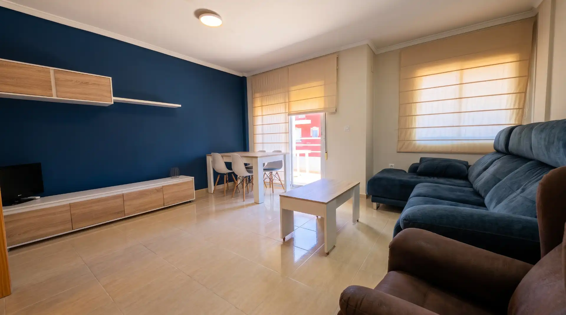 Sala d'estar de Casa adosada en venda en Pego amb Aire condicionat, Calefacció i Terrassa